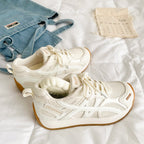 Damen Atmungsaktive Freizeitsneaker mit flexiblem Sohlenprofil und rutschfester Gummisohle