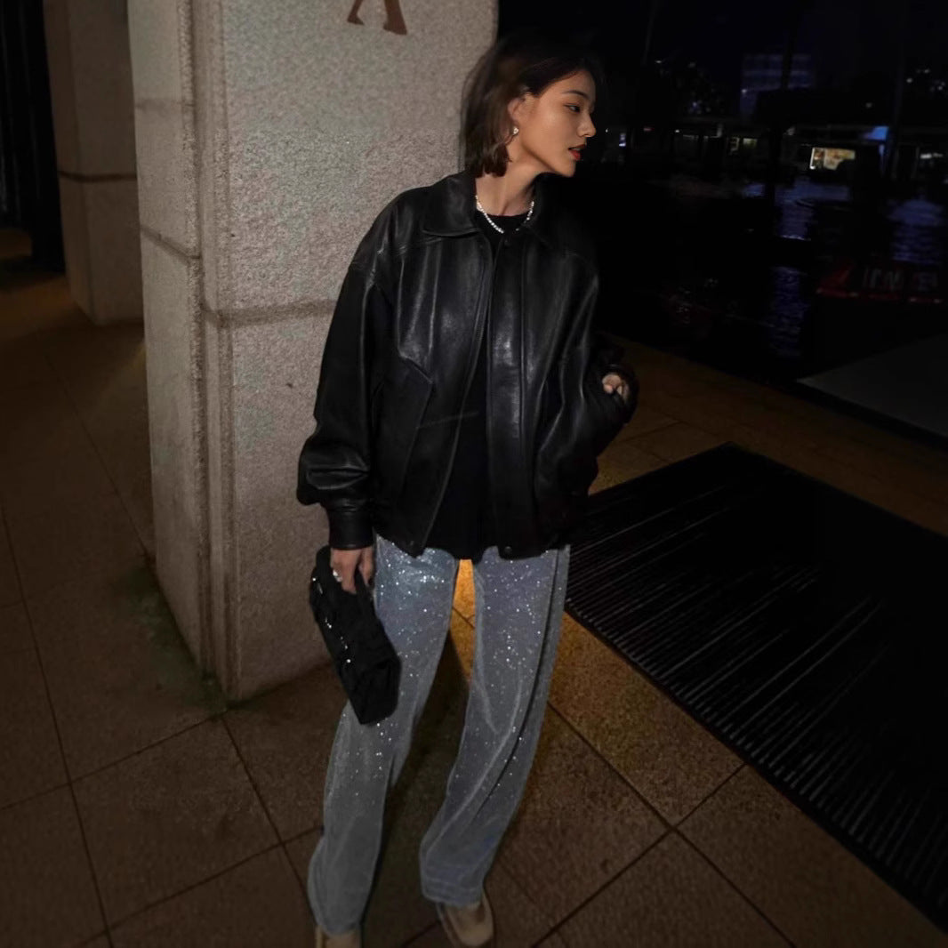Damen Stilvolle jacke mit lässigem Schnitt und praktischen Taschen R&B