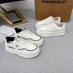 Damen Modische Plateau-Sneaker mit dekorativen Akzenten R&B