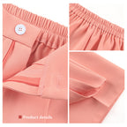 Damen Elegante Flared Pants mit hohem Bund und minimalistischen Details R&B