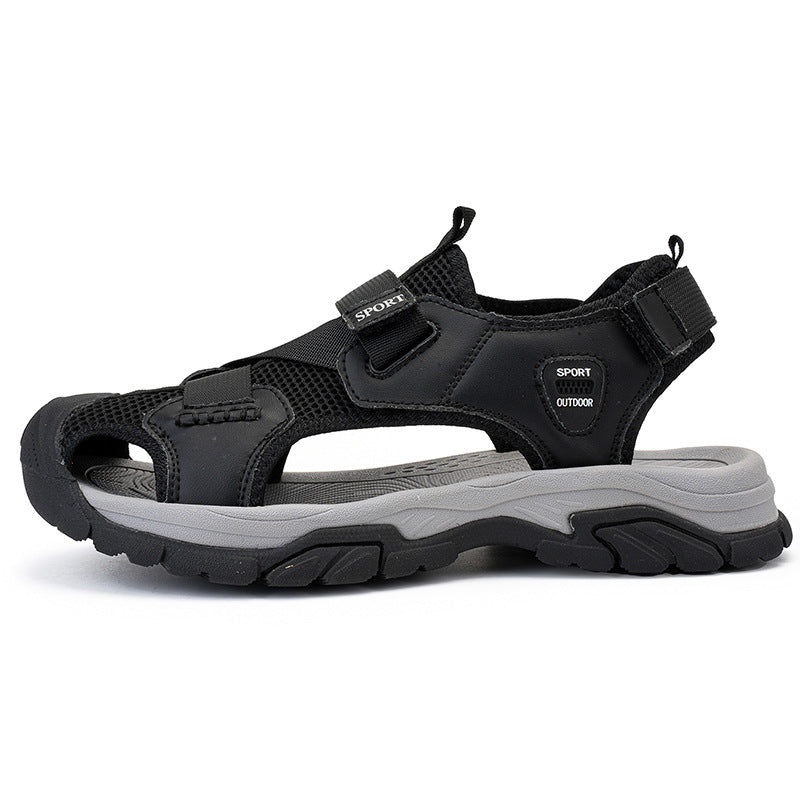 Damen Outdoor-Freizeitsandalen mit verstellbarem Riemen und rutschfester Sohle