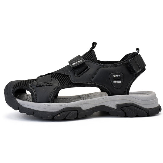 Damen Outdoor-Freizeitsandalen mit verstellbarem Riemen und rutschfester Sohle R&B