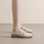 Damen Ballerinas mit modernem Riemenverschluss und Komfortsohle