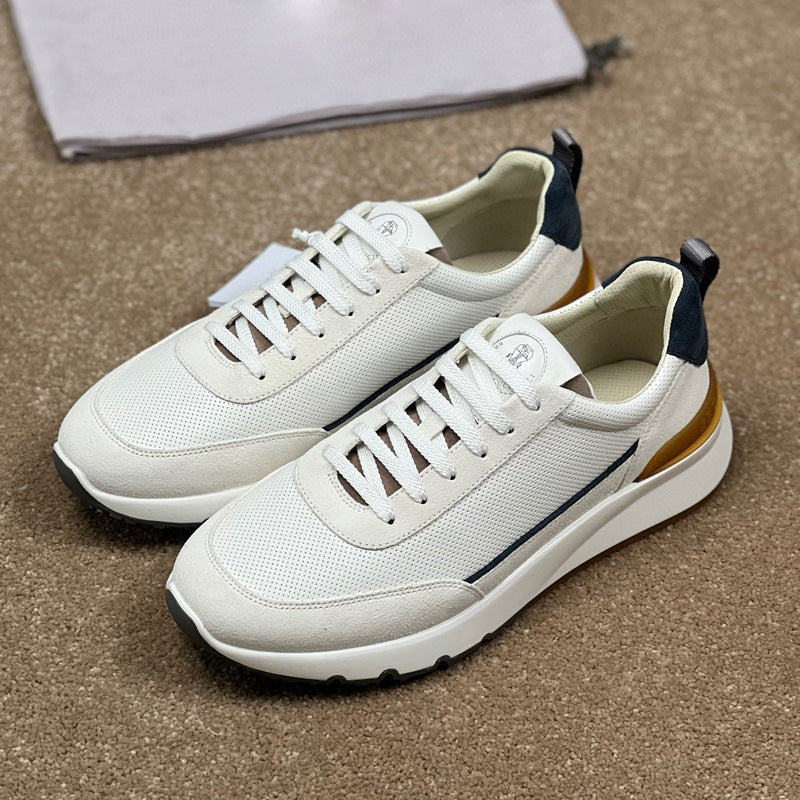 Damen Sportliche Sneaker mit atmungsaktiver Mesh-Oberfläche und dämpfender Sohle R&B