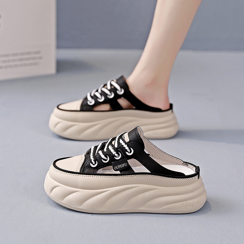 Damen Sneakers mit elegantem Plateau und atmungsaktivem Obermaterial R&B