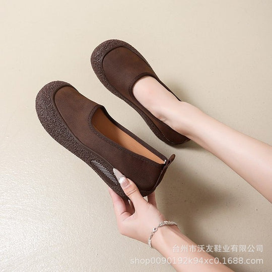 Damen Sportliche Slip-On Schuhe mit rutschfester Sohle R&B