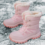 Damen Winterstiefel mit isolierender Fütterung und rutschfester Sohle R&B 1770350024