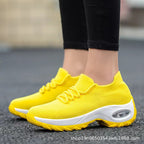 Damen Atmungsaktive Komfort Sneakers mit elastischem Obermaterial R&B