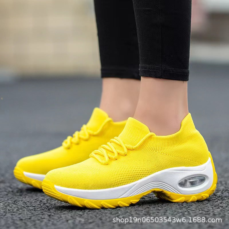 Damen Atmungsaktive Komfort Sneakers mit elastischem Obermaterial R&B