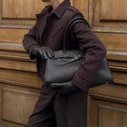 Damen modische cropped Jacke im minimalistischen Stil mit Taschen R&B