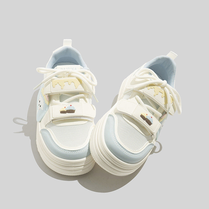 Damen Sneakers mit niedlichem Tiermotiv und ergonomischem Design R&B