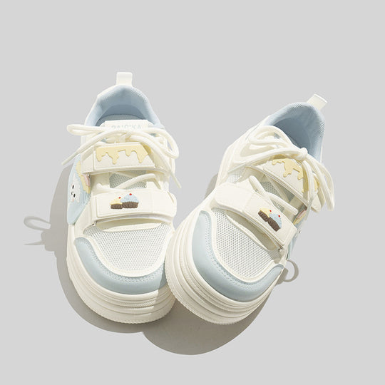 Damen Sneakers mit niedlichem Tiermotiv und ergonomischem Design R&B