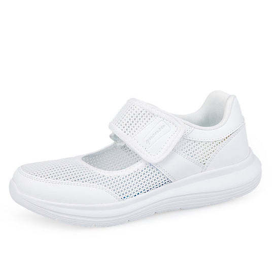 Damen Sportliche Klettverschluss Sneakers mit atmungsaktivem Obermaterial R&B