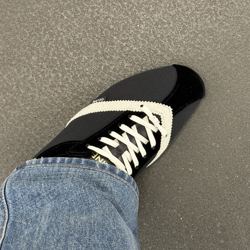Damen Sportliche Freizeitschuhe mit stylishen Kontrastelementen