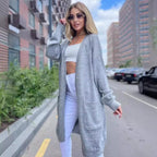 Damen Langstrickjacke R&B