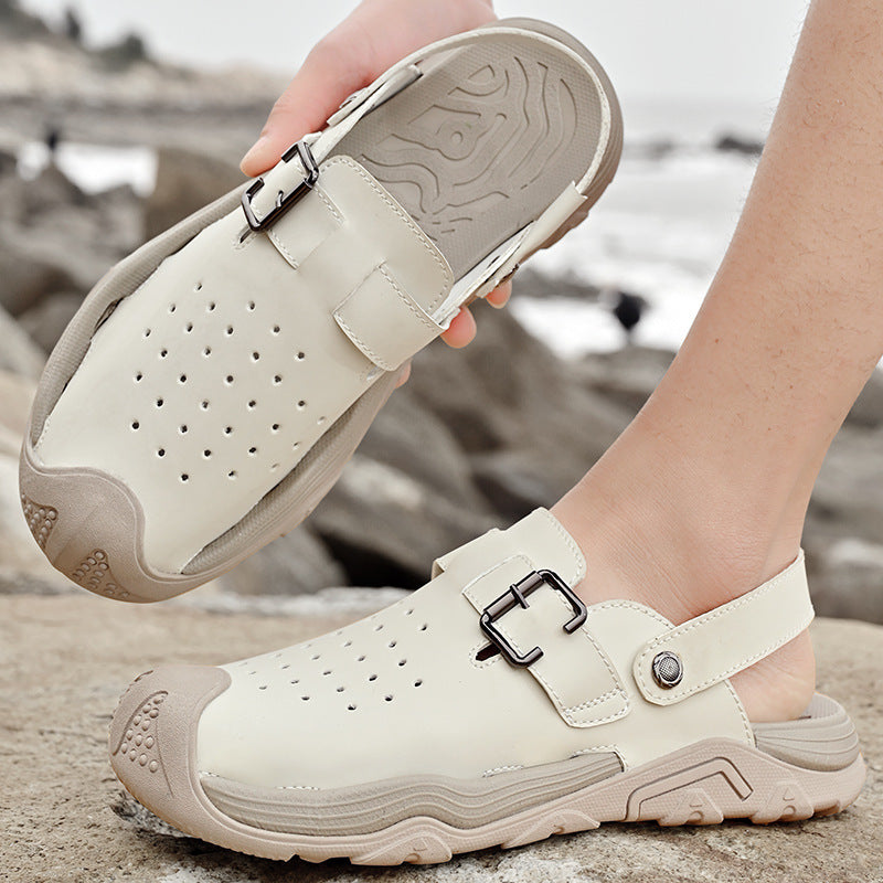 Damen Komfortable Freizeitschuhe mit verstellbarem Riemen und rutschfester Sohle R&B