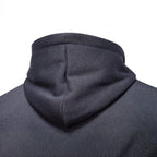Herren funktionale Sweatjacke mit praktischer Kapuze und modernem Reißverschluss