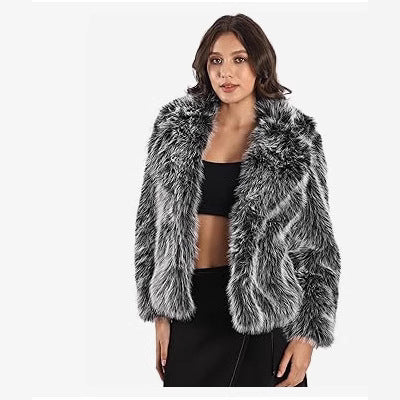 Damen Kunstpelzjacke R&B