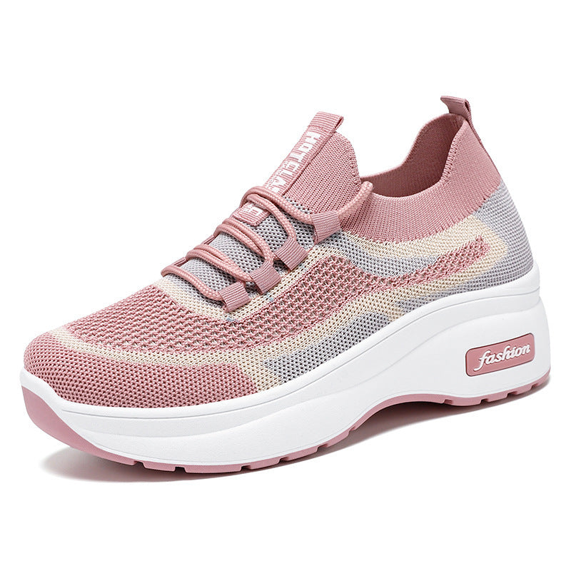 Damen Leichte Sport Sneakers mit atmungsaktivem Netzdesign R&B