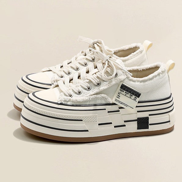 Damen trendy High-Top Sneakers R&B