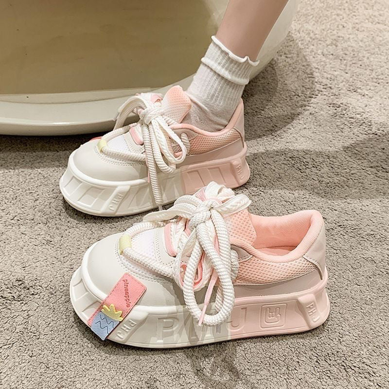 Damen Sneakers im farbenfrohen Design mit atmungsaktiver Sohle R&B