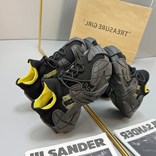 Damen Sportliche Freizeitschuhe mit atmungsaktiver Struktur und rutschfester Sohle R&B