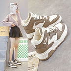 Damen Hochformat Sneakers mit modischem Design und rutschfester Sohle R&B