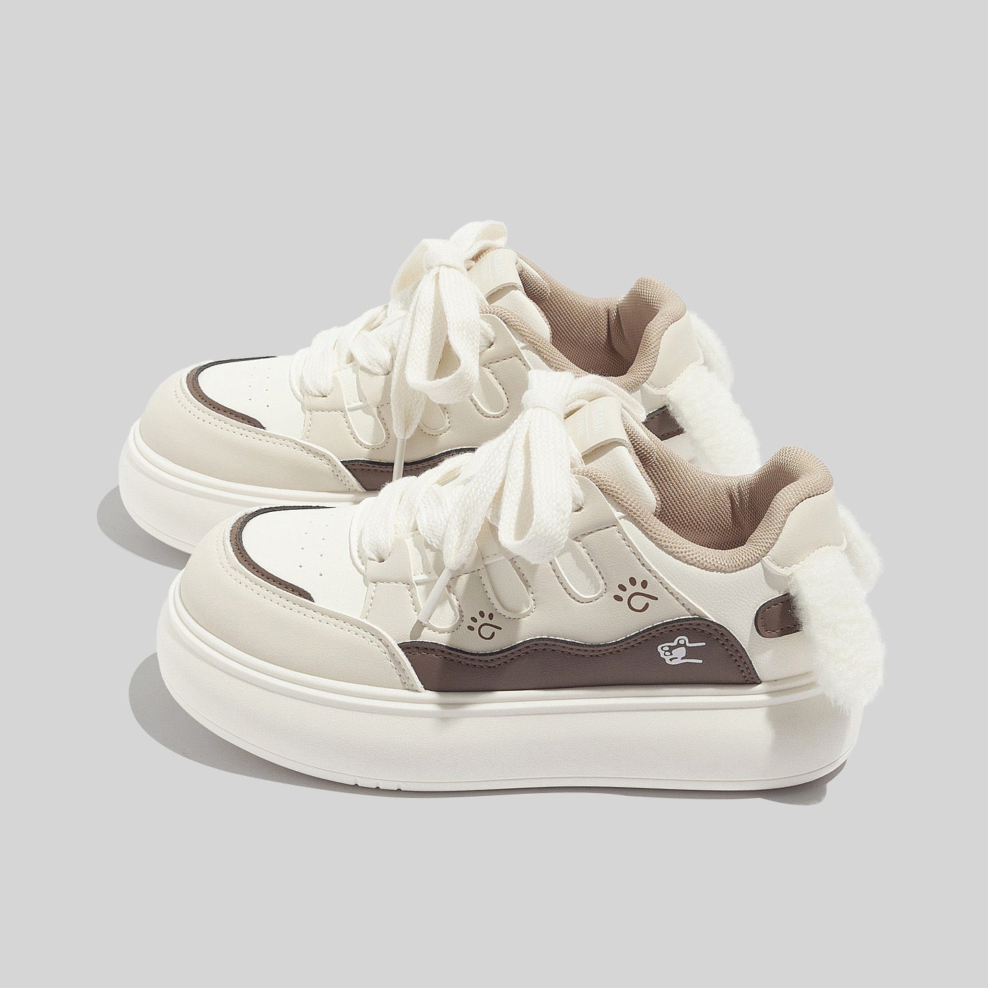 Damen Sneakers mit verspieltem Tiermotiv und weichem Innenfutter