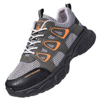 Damen Sportliche Atmungsaktive Sneakers mit rutschfester Sohle und elastischen Elementen R&B