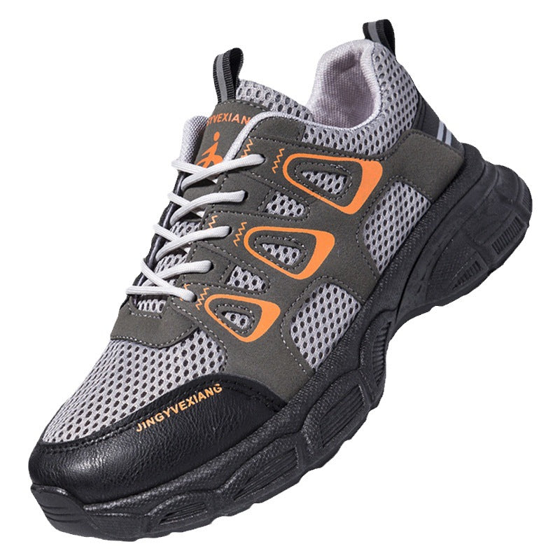 Damen Sportliche Atmungsaktive Sneakers mit rutschfester Sohle und elastischen Elementen R&B