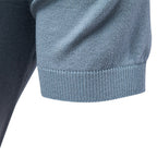 Herren Polo-Shirt mit kontrastierendem Farbblockdesign und hochwertiger Piqué-Textur