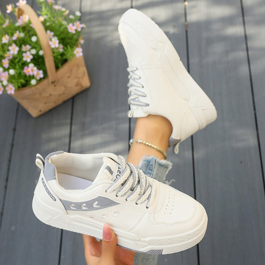 Damen Modische Sneaker mit atmungsaktiver Oberflächenstruktur und flexibler Sohle R&B