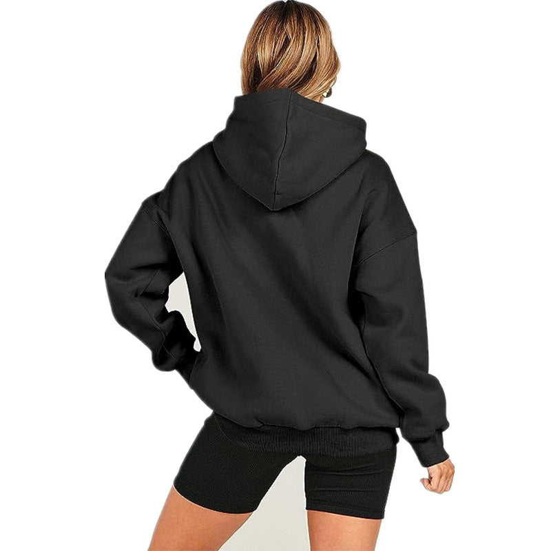 Damen Bequemer Oversized Hoodie R&B
