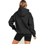 Damen Bequemer Oversized Hoodie R&B