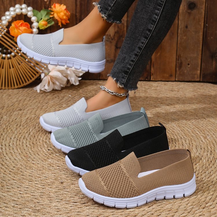Damen Atmungsaktive Slip-On Sneakers R&B