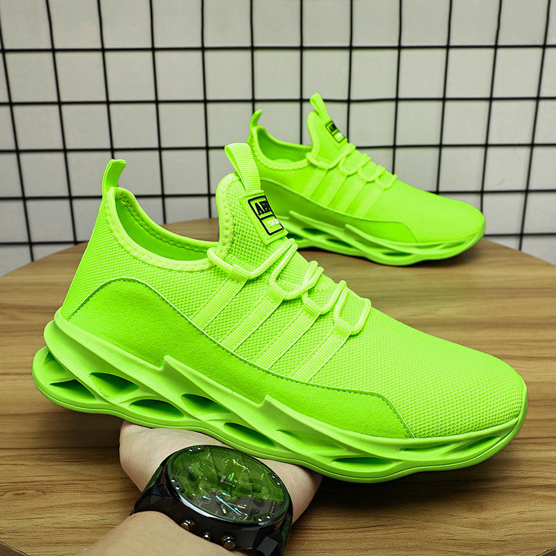 Damen Sportliche Sneakers mit atmungsaktiver Mesh-Oberfläche und dynamischem Dämpfungssystem R&B