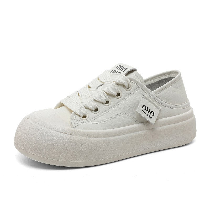 Damen sportliche Sneaker mit moderner Plateau-Sohle R&B