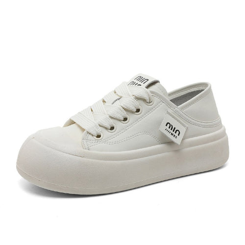 Damen sportliche Sneaker mit moderner Plateau-Sohle R&B