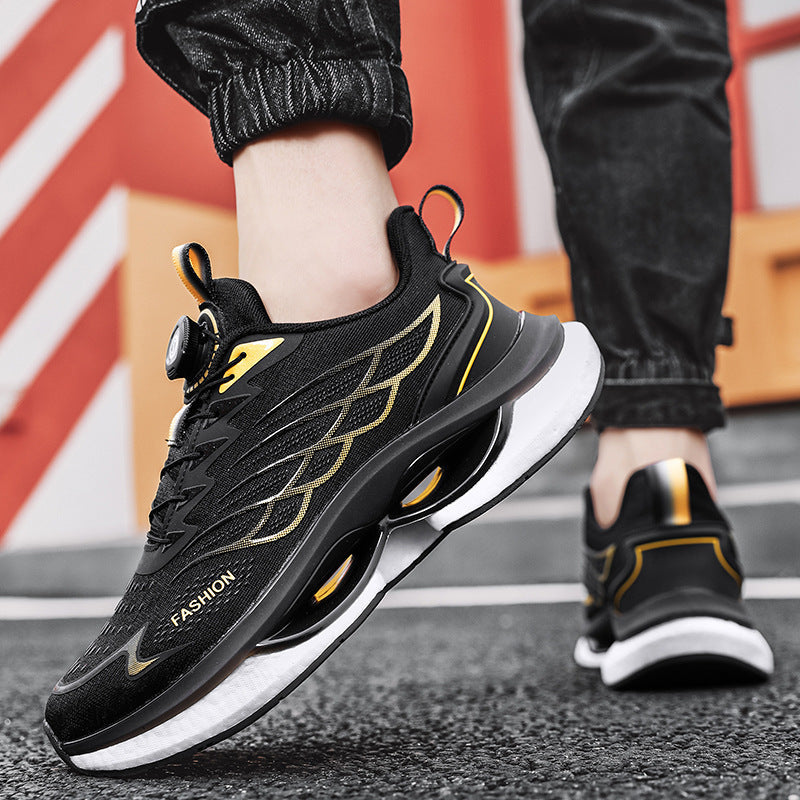 Damen Atmungsaktive Laufschuhe mit innovativem Schnellschnürsystem und dämpfender Sohle R&B