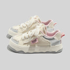 Damen Sneaker mit innovativem Fleece-Design und rutschfester Sohle