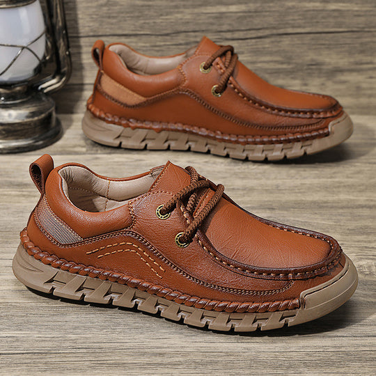 Herren Bequeme und robuste Schnürschuhe mit rutschfester Sohle R&B