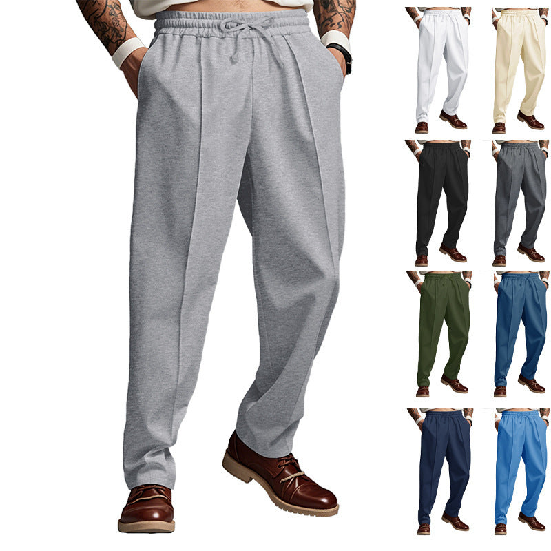 Herren Sportliche Jogginghose mit flexiblem Bund und seitlichen Eingrifftaschen R&B