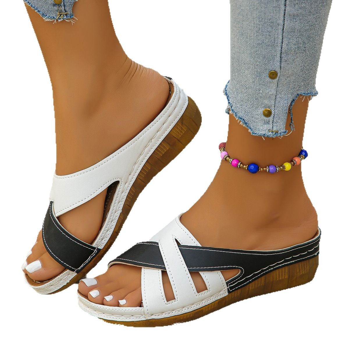 Damen Komfortable Riemensandalen mit anatomischer Fußbettung und modischem Design R&B