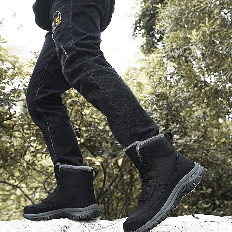 Damen Sportliche Winterstiefel mit warmem Futter und rutschfester Sohle