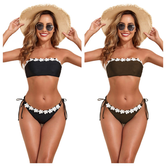 Damen Bandeau-Bikini Set R&B