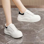 Damen modische Freizeitsneaker mit robustem Sohlenprofil und atmungsaktiver Obermaterialstruktur R&B