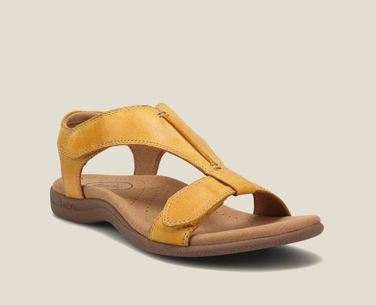 Damen Freizeit-Sandalen mit verstellbaren Riemen und ergonomischem Fußbett R&B