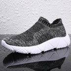 Damen Sportliche Strick-Sneaker mit rutschfester Sohle