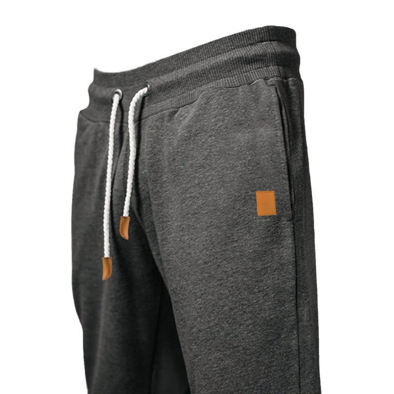 Damen lässige Jogginghose mit elastischem Bund und praktischen Taschen R&B