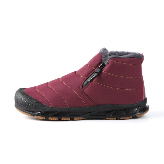 Damen gefütterte Winterboots mit rutschfester Sohle und praktischem Klettverschluss R&B